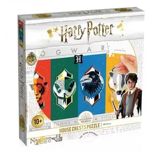 Puzzle Winning Moves Harry Potter House Crests 500 pièces pas cher