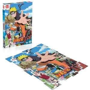 PUZZLE NARUTO SHIPPUDEN RETOUR A KONOHA 1000 PIECES - WINNING MOVES pas cher