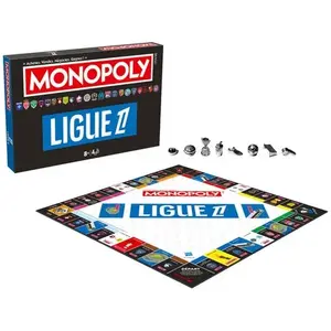 Jeu classique Winning Moves Monopoly Ligue 1 pas cher