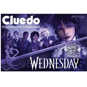 Winning Moves Wednesday Brettspiel Cluedo *Deutsche Version* pas cher