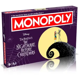 Winning Moves Monopoly Brettspiel Nightmare Before Christmas *Deutsche Version* (Allemand) pas cher
