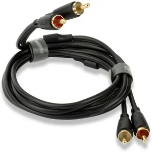 Câbles stéréo RCA QED Connect Phono-Phono (0,75 m) pas cher