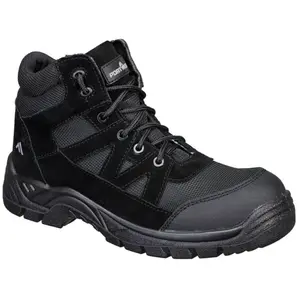 Chaussure haute composite textile s1pl sr fo - taille 42 - noir Portwest pas cher