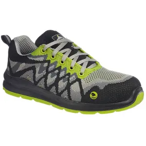 Portwest Chaussures de sécurité basses éco S1P Noir/Jaune 38