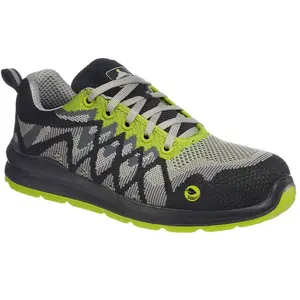 Portwest Chaussures de sécurité basses éco S1P Noir/Jaune 43