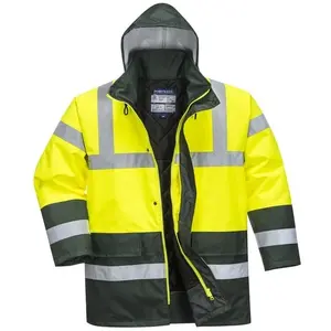 Comparateur de prix : Parka Haute Visibilité Portwest Bicolore Traffic - Jaune/Vert S