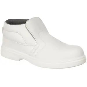 Comparateur de prix : Portwest Chaussure Montante S2 Steelite, Couleur: Blanc, Taille: 44, FW83WHR44