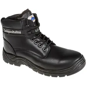Portwest Fur Lined Thor Boot S3 43/9, colorBlack talla 43 FC12BKR43 pas cher