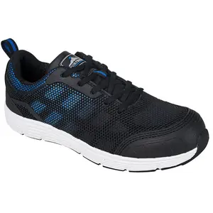 Portwest - Tennis tove Steelite S1P couleur : Noir/Bleu taille 43