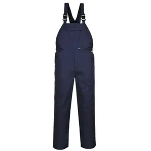 Comparateur de prix : Cotte à bretelles Burnley couleur : Marine taille xl Portwest