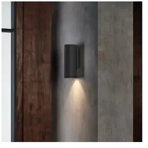 Astro - Ava 200 Coastal aluminium buiten Wandlamp zwart pas cher