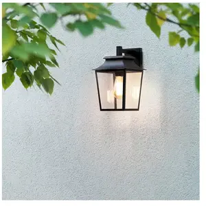 Astro - Richmond Wall Lantern 254 buiten wandlamp structuur zwart