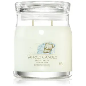Yankee Candle Bougie signature Couverture Douce moyen modèle pas cher