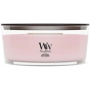 WoodWick, Bougie parfumée, Rose Blush Ellipse (454 g) pas cher
