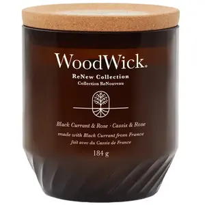 WoodWick, Bougie parfumée, Cassis et Rose pas cher