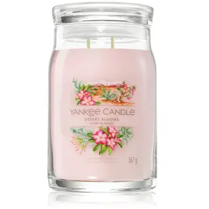 Yankee Candle Bougie signature Fleurs du désert grand modèle pas cher