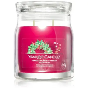 Yankee Candle, Bougie parfumée, Bougie parfumée Sparkling Winterberry ... pas cher