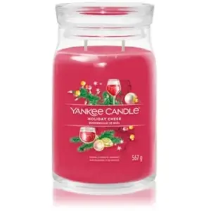 Yankee Candle Bougie signature Retrouvailles de Noël grand modèle
