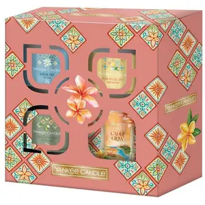 Yankee Candle, Bougie parfumée, Coffret avec 1 Tumbler et 3 votives pas cher