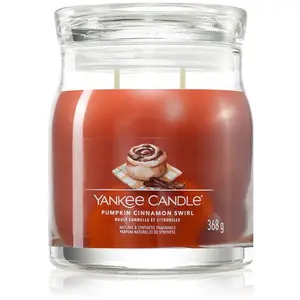 BOUGIE YANKEE Signature 2 knoty Pumpkin Cinnamon Swirl 368 g pas cher