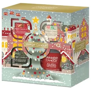 Yankee Candle Coffret cadeau 1 petite bougie et 3 bougies votives