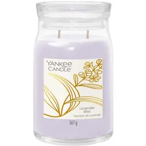 Yankee Candle, Bougie parfumée, Lavender Bliss Duftkerze, 567g (1 Stk) (567 g) pas cher
