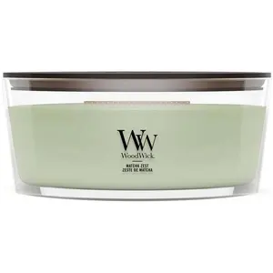 WoodWick, Bougie parfumée, Matcha Zest Ellipse (454 g) pas cher
