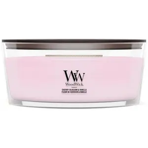 WoodWick, Bougie parfumée, Fleur de cerisier & Vanille pas cher