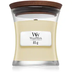 Woodwick White Teak Bougie Parfumée Avec Mèche En Bois 85 G