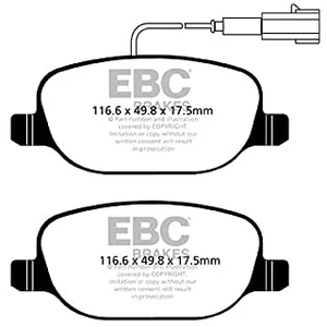 EBC Brakes Remblokkenset Greenstuff pas cher
