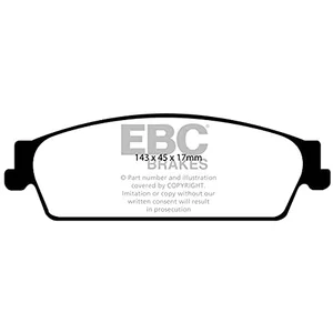EBC Brakes Remblokkenset Greenstuff