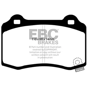 EBC Brakes Remblokkenset Greenstuff pas cher