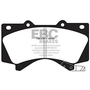 EBC Brakes Remblokkenset Bluestuff