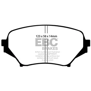 EBC Brakes Remblokkenset Bluestuff