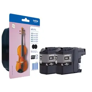 Brother LC127XLBKBP2 - pack de 2 - Super High Yield - noir - originale... pas cher