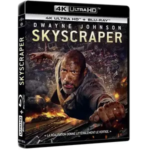 Universal Pictures Skyscraper Blu-ray 4K Ultra HD pas cher