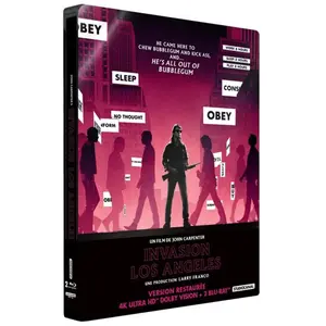 Studio Canal Invasion Los Angeles Steelbook Blu-ray 4K Ultra HD pas cher