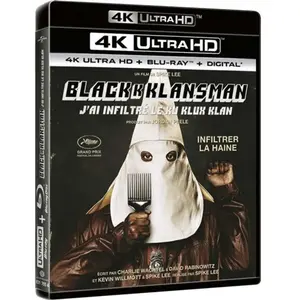 Universal Pictures BlacKkKlansman : J'ai infiltré le Ku Klux Klan Blu-ray 4K Ultra HD