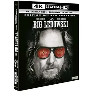 Universal Music The Big Lebowski Edition du 20ème Anniversaire Blu-ray 4K Ultra HD pas cher