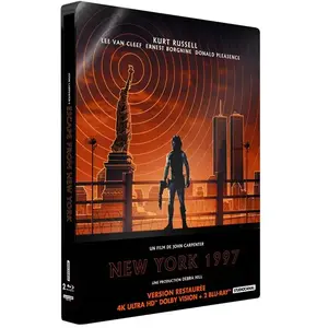 Studio Canal New York 1997 Steelbook Blu-ray 4K Ultra HDVendu parfnac-be