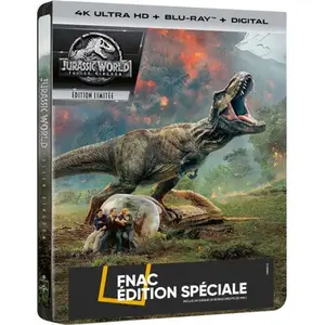 Universal Pictures Jurassic World : Fallen Kingdom Steelbook Édition Spéciale Fnac Blu-ray 4K Ultra HD