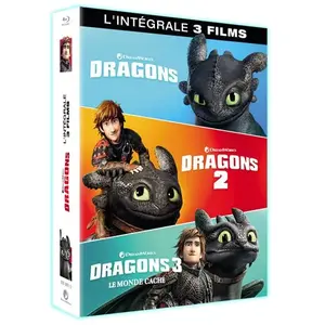 Dream Works Coffret Dragons L'intégrale Blu-ray