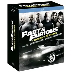 Universal Pictures Coffret Fast And Furious 5 à 8 et Hobbs And Shaw Blu-rayVendu parfnac-be