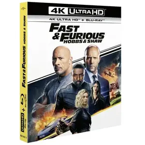 Universal Pictures Fast and Furious: Hobbs and Shaw Blu-ray 4K Ultra HD pas cher