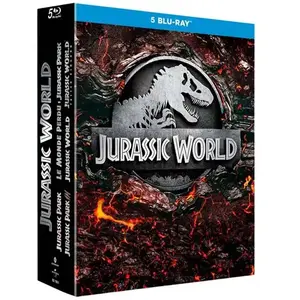 Universal Pictures Jurassic Park L'intégrale 1 à 5 Blu-ray pas cher