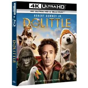 Universal Pictures Le Voyage du Dr Dolittle Blu-ray 4K Ultra HD pas cher