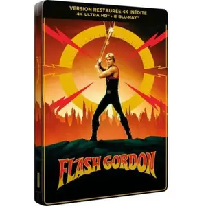 Studio Canal Flash Gordon Steelbook Édition 40ème Anniversaire Blu-ray 4K Ultra HD