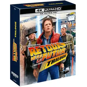 Universal Pictures Coffret Retour vers le futur Trilogie Blu-ray 4K Ultra HD - 5053083248901