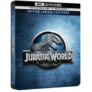 Comparateur de prix : Universal Pictures Jurassic World Steelbook Blu-ray 4K Ultra HD