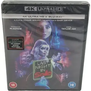 Last Night in Soho 4K Ultra HD + Blu-ray 2021 Thomasin McKenzie Zone Libre[-18]